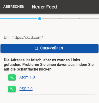 Oftmals können Sie diese Adresse selbst auf der richtigen Website finden.