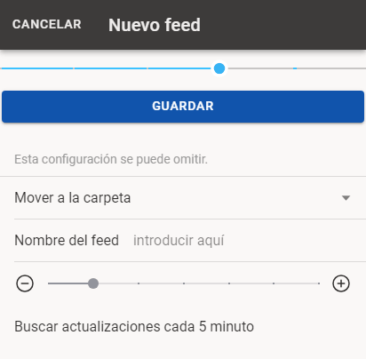 Puede cambiar estos ajustes más tarde.