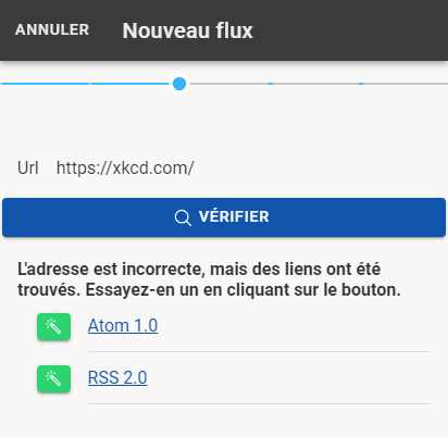 Vous pouvez souvent trouver cette adresse vous-même sur le bon site.